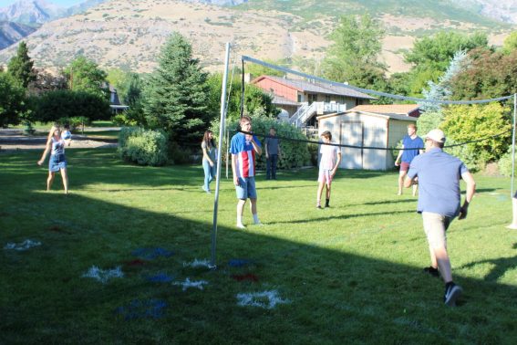 4th of July outdoor volleyball