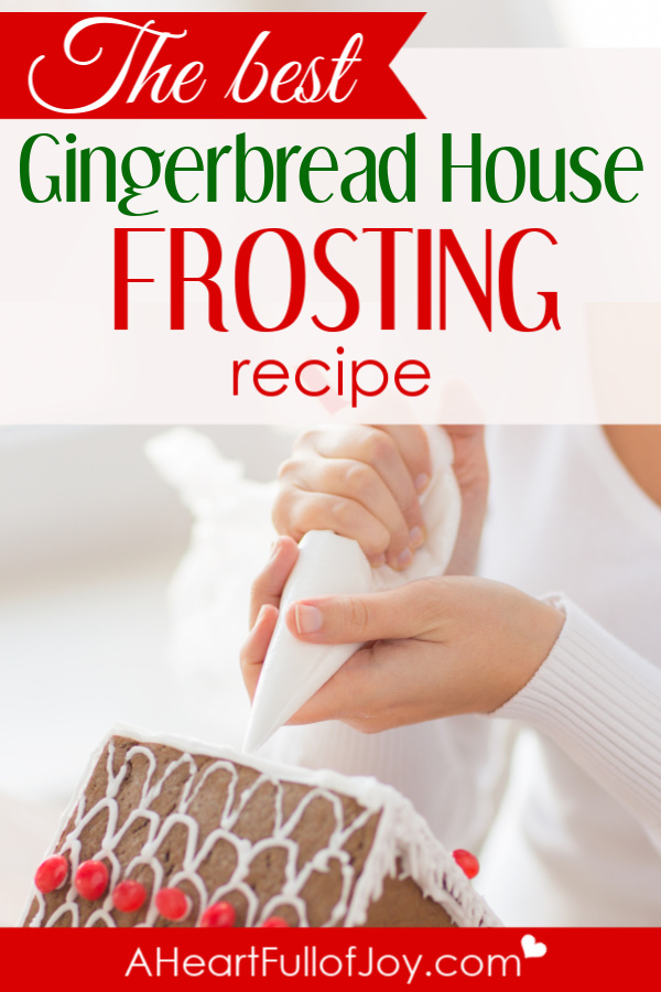 The Best Gingerbread House Frosting Recipe