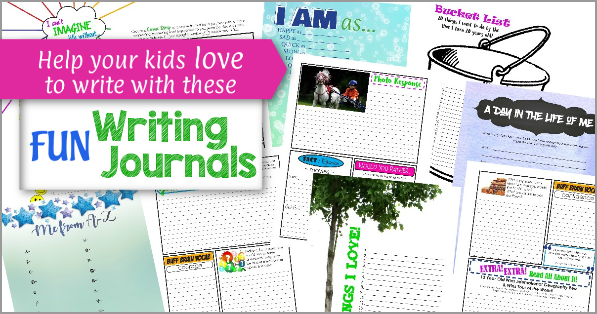 Writing Journals for kids